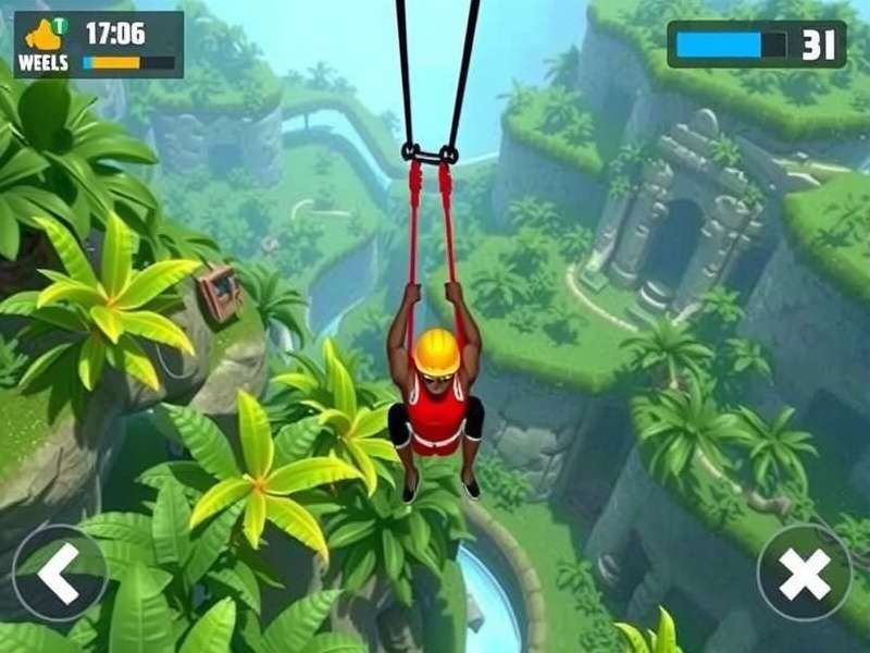 Jungle Zip Rider Gameplay Mechanics